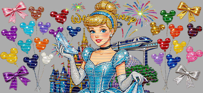 16oz Disney style-D-3508